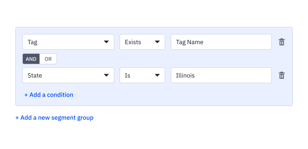 Advance filters field