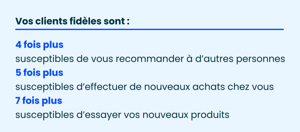 Amélioration de la rétention et de la fidélisation des clients​