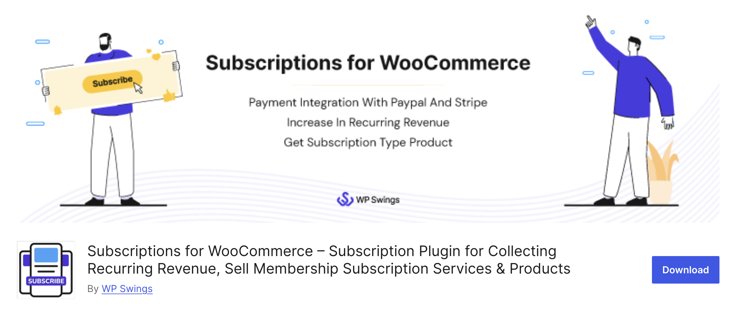 subscriptions for woocommerce plugin